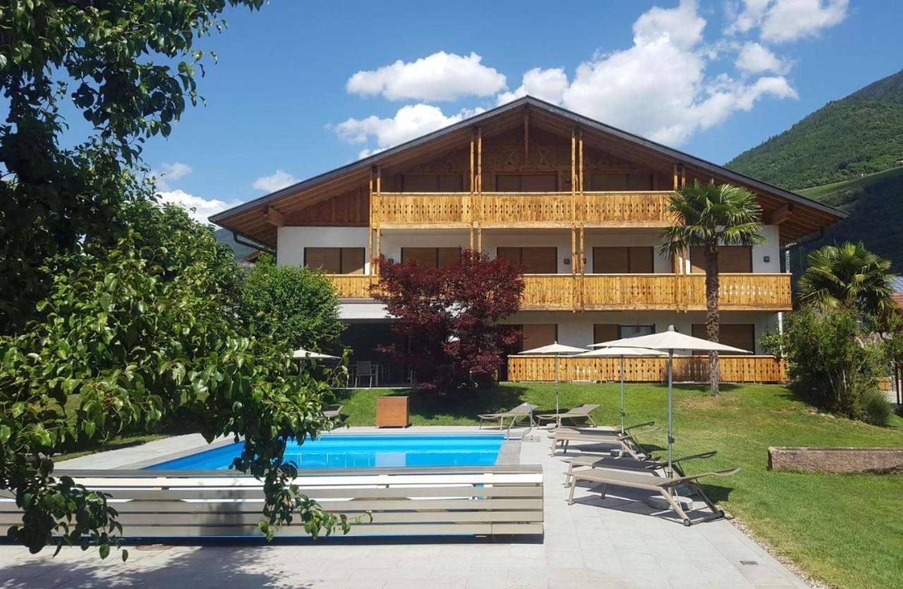 Pension Appartment Hecherhof Meran Buitenkant foto